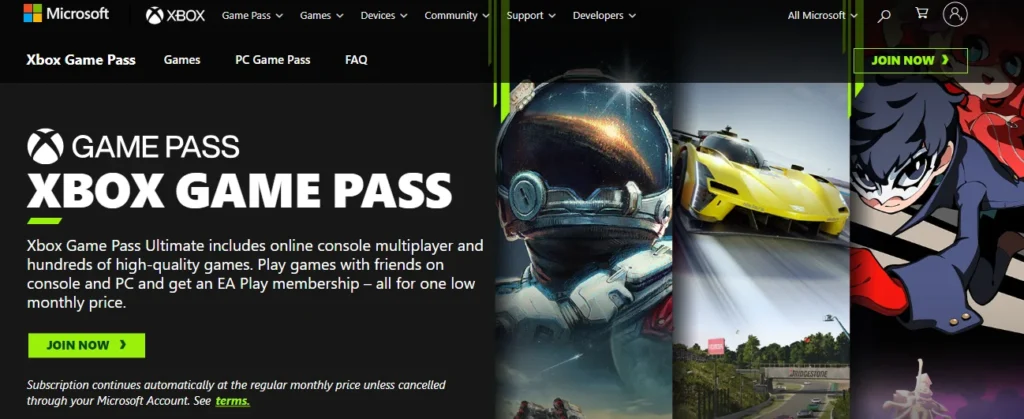 Xbox Gaming Pass